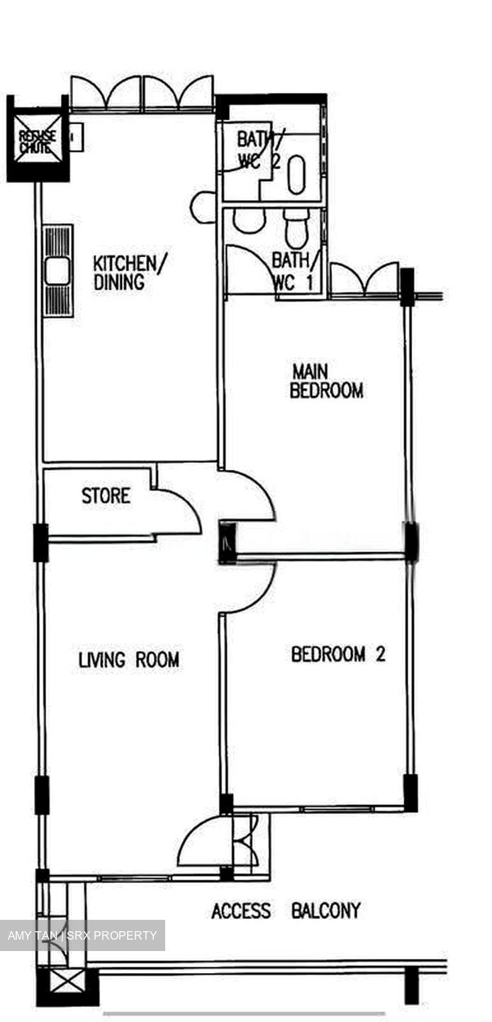 Blk 110 Hougang Avenue 1 (Hougang), HDB 3 Rooms #635584771